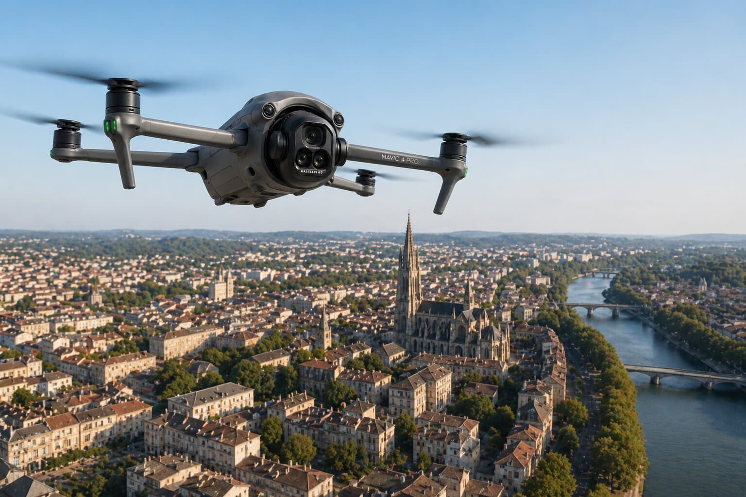Photo aérienne par drone