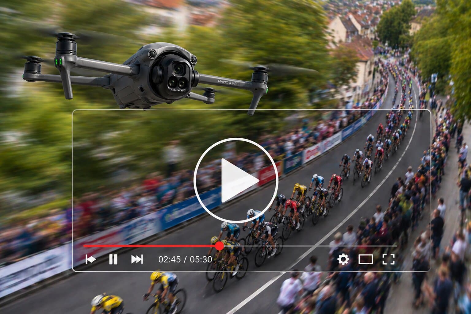 Vidéo aérienne par drone